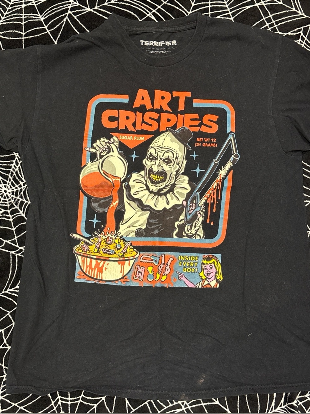 Terrifier 'Art Crispies' Graphic Tee